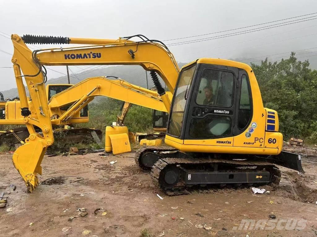 Komatsu PC 60 소형 굴삭기 7톤 미만
