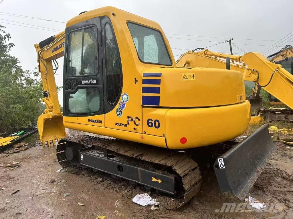 Komatsu PC 60 소형 굴삭기 7톤 미만