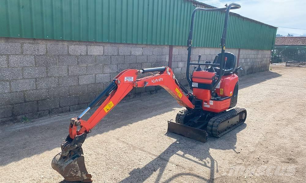 Kubota K 008-3 소형 굴삭기 7톤 미만