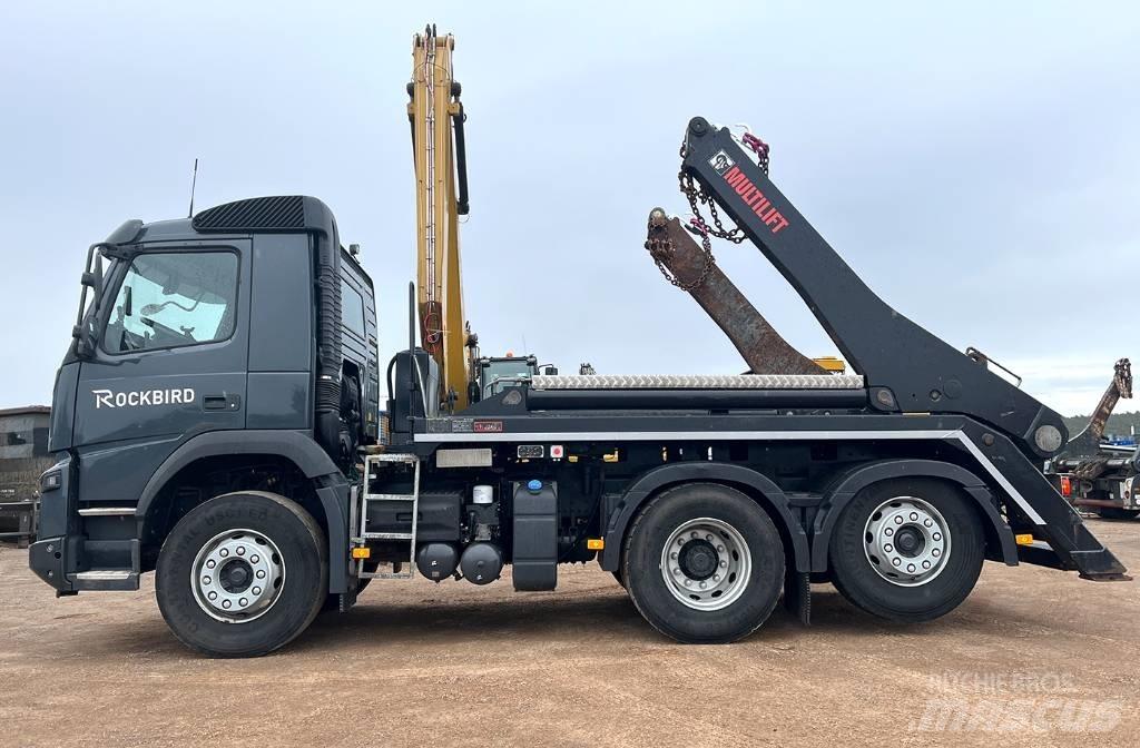 Volvo FMX460 - RENTAL 케이블 리프트 탈착식 트럭