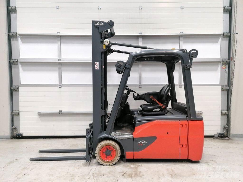 Linde E16L-02 전동 지게차