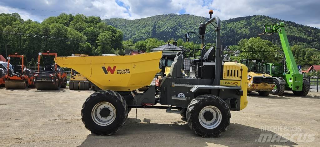 Wacker Neuson DW 60 건설현장 덤프트럭