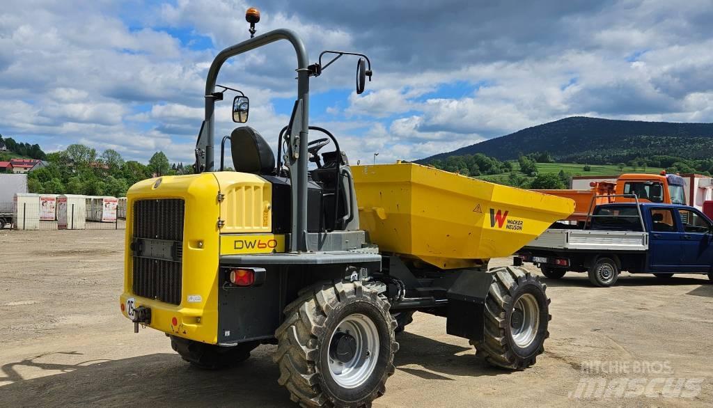 Wacker Neuson DW 60 건설현장 덤프트럭
