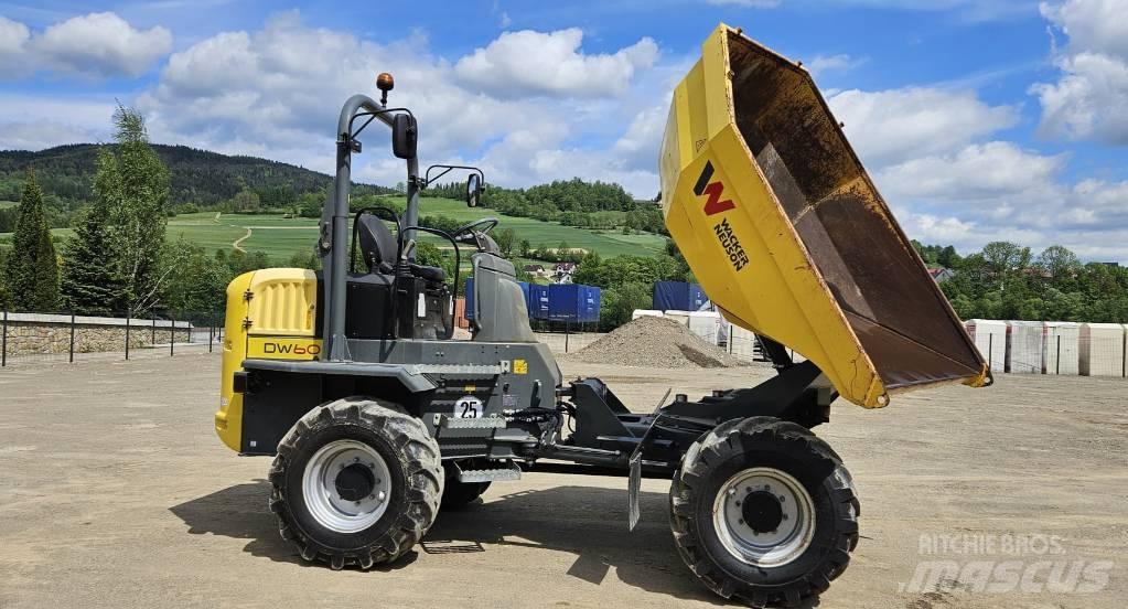 Wacker Neuson DW 60 건설현장 덤프트럭