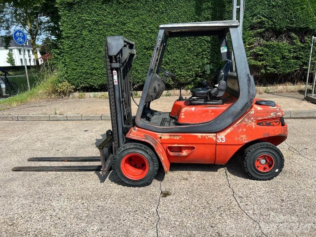 Linde H 25 D 디젤 지게차