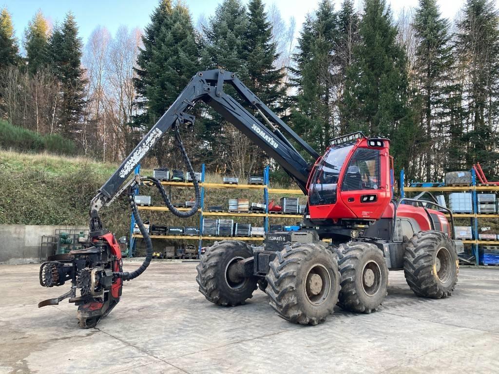 Komatsu 951 원목 하베스터