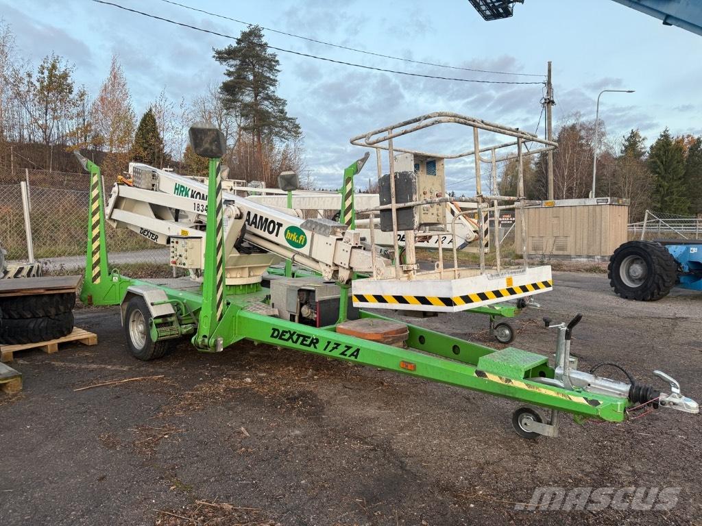 Dexter 17ZA 트레일러 탑재 고소작업대