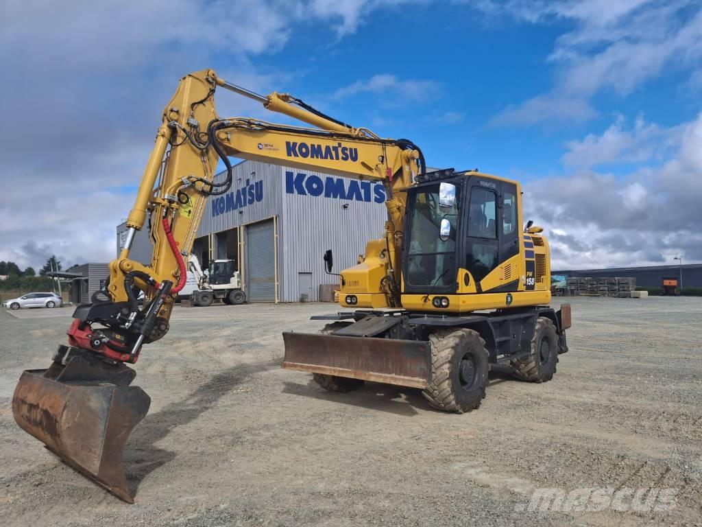 Komatsu PW158-11  휠 굴삭기