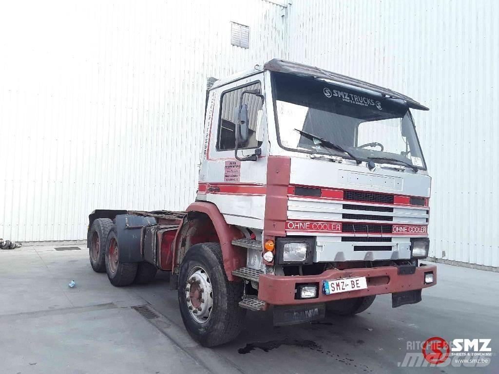 Scania 112 6x4 새시 운전실 트럭