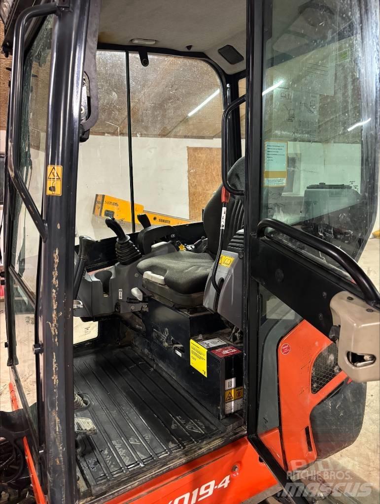 Kubota KX 19-4 소형 굴삭기 7톤 미만