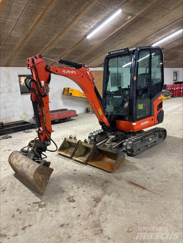 Kubota KX 19-4 소형 굴삭기 7톤 미만