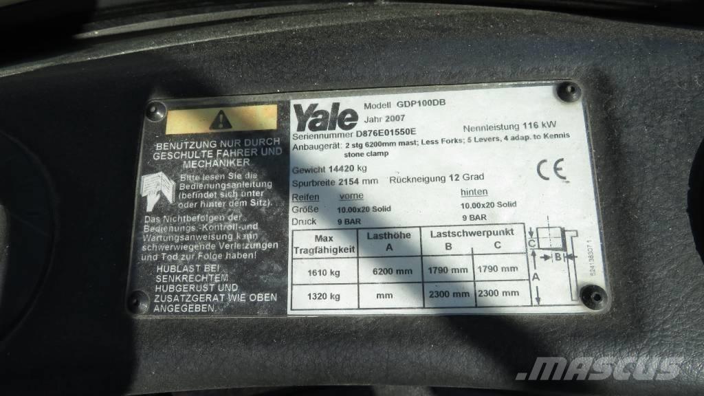 Yale GDP 100 DB 디젤 지게차