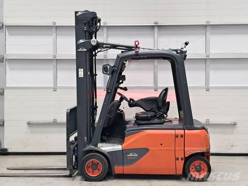 Linde E20PL-02 전동 지게차