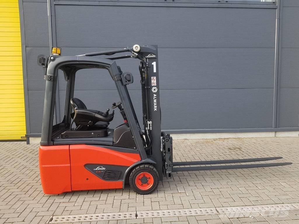 Linde E16C 전동 지게차
