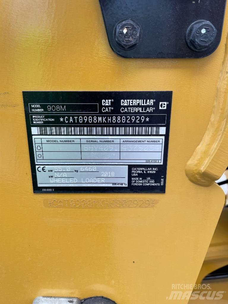 CAT 908 M  휠로우더