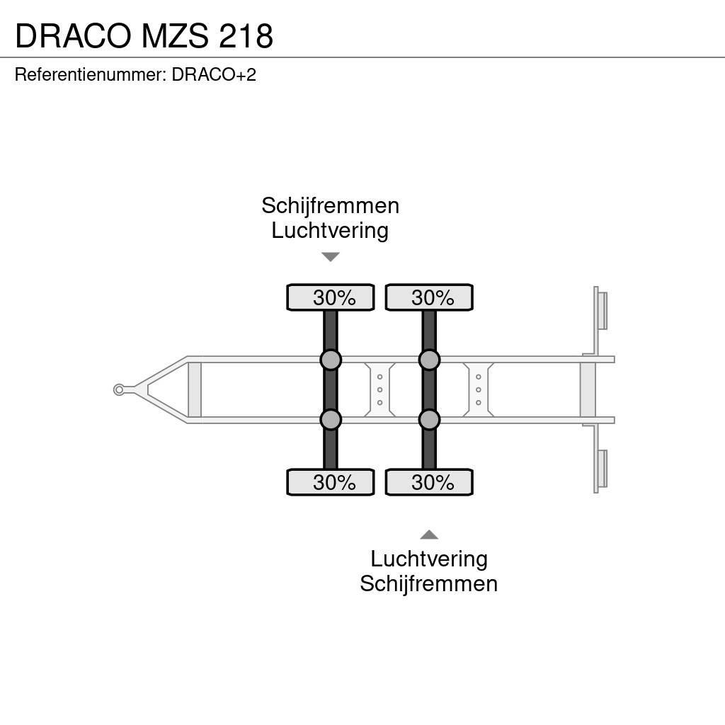 Draco MZS 218 박스 바디 트레일러