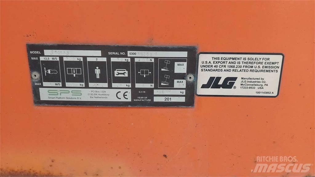 JLG E800AJ 관절형 전동이동 리프트