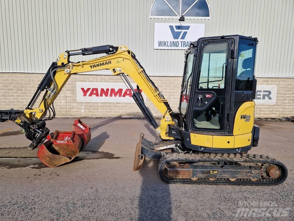 Yanmar Vio 33 소형 굴삭기 7톤 미만