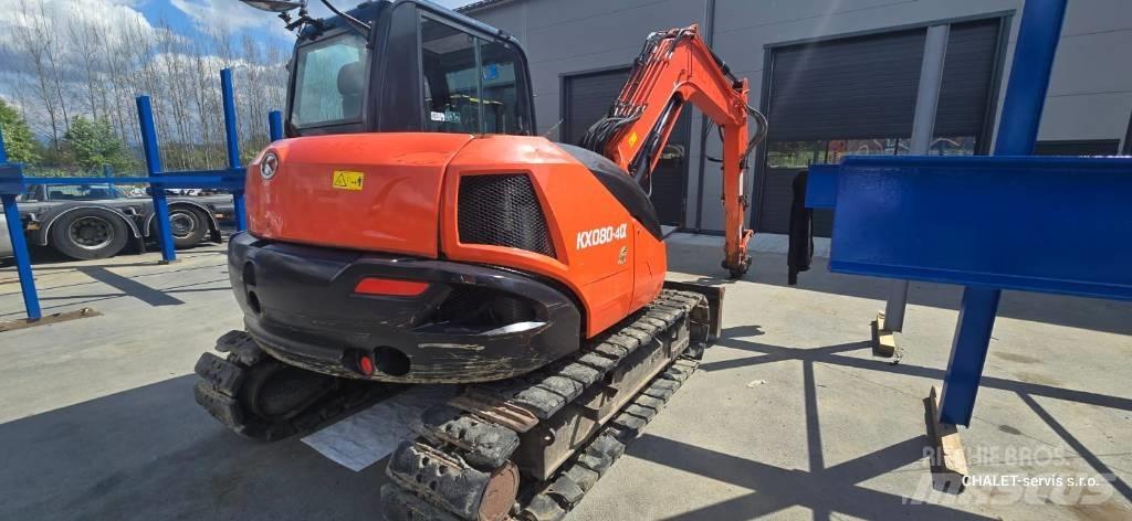 Kubota KX 080-4 CX 중형굴삭기 7톤-28톤