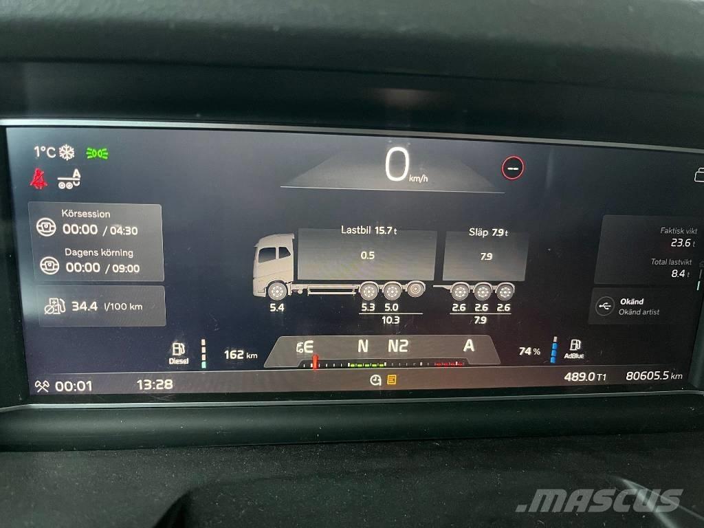Volvo FH16 550 8x4 덤프 트럭