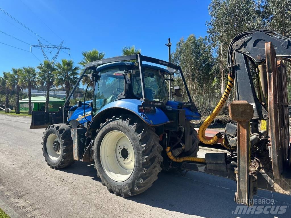 New Holland T 6.180 원목 포워더