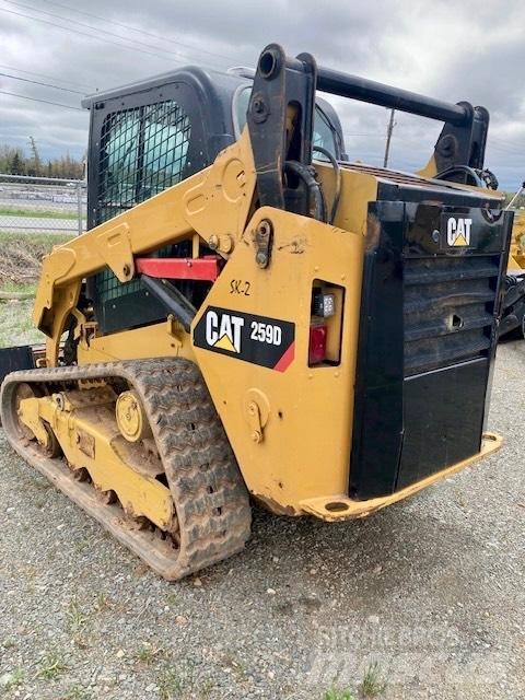 CAT 259 D  스키드로더