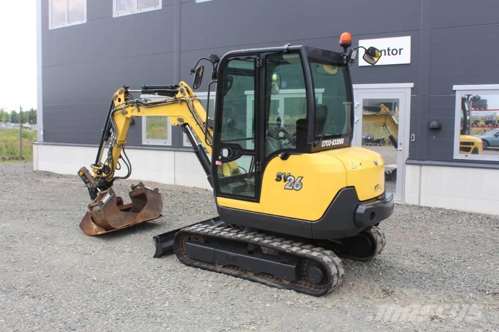 Yanmar SV 26 소형 굴삭기 7톤 미만