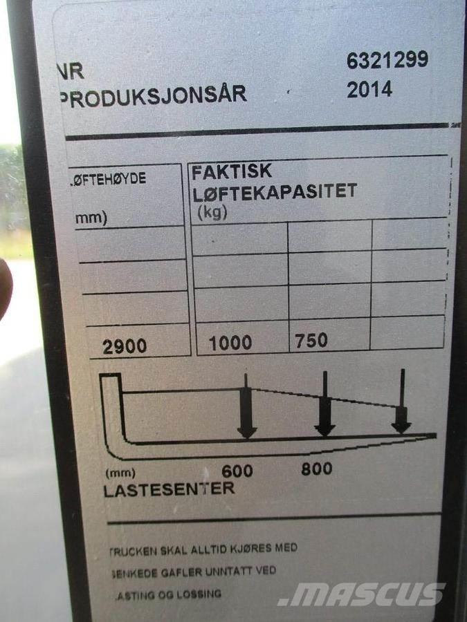 BT SWE 100 포크리프트
