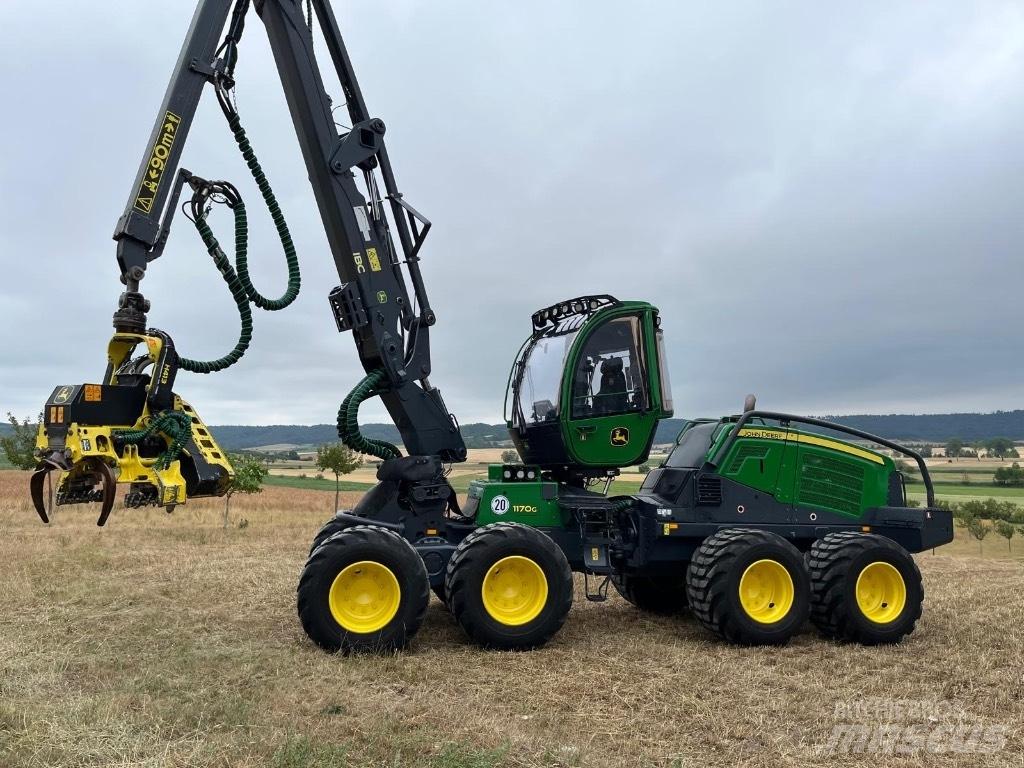 John Deere 1170G 원목 하베스터