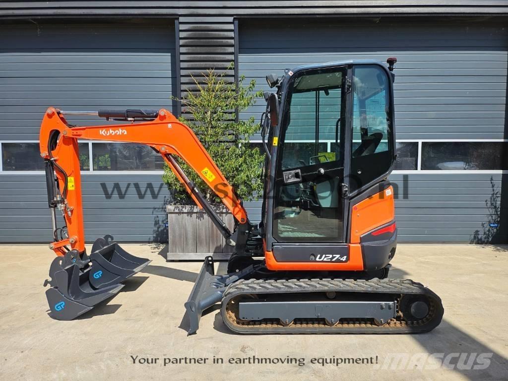 Kubota U 27-4 소형 굴삭기 7톤 미만