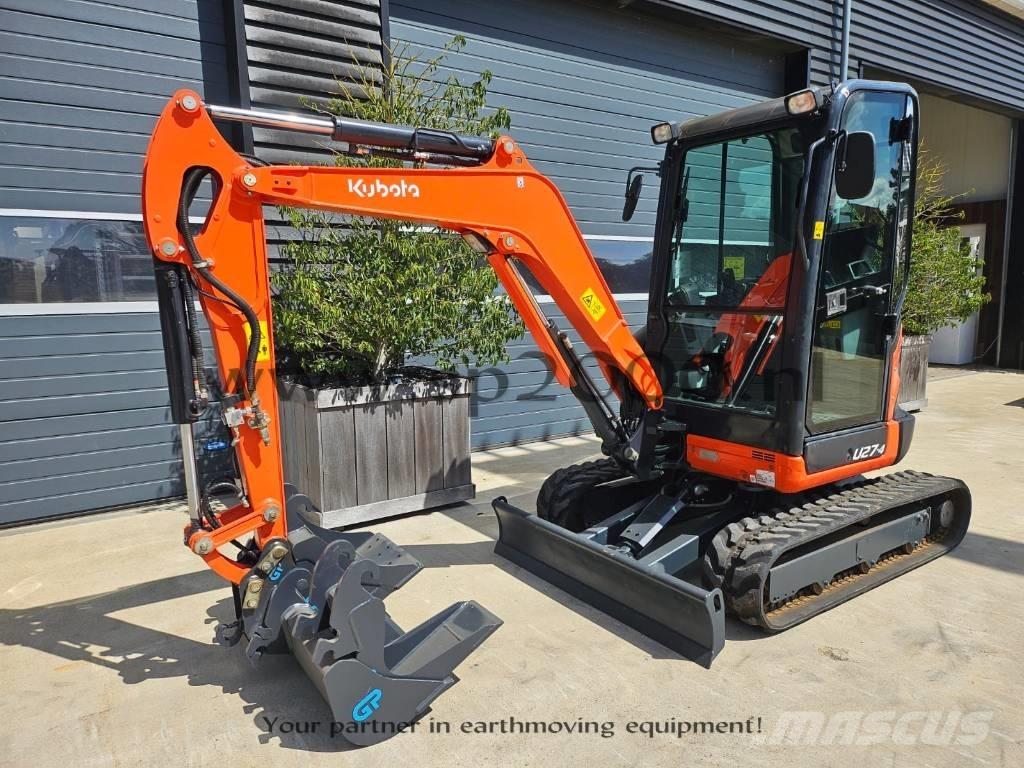 Kubota U 27-4 소형 굴삭기 7톤 미만