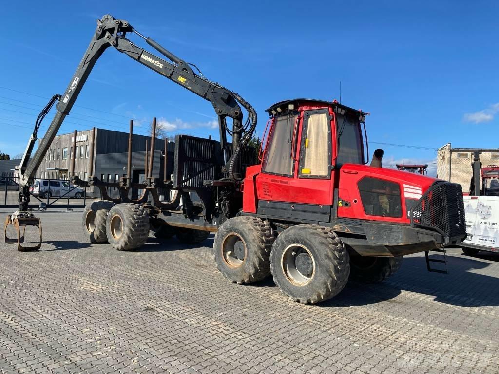 Komatsu 875 원목 포워더