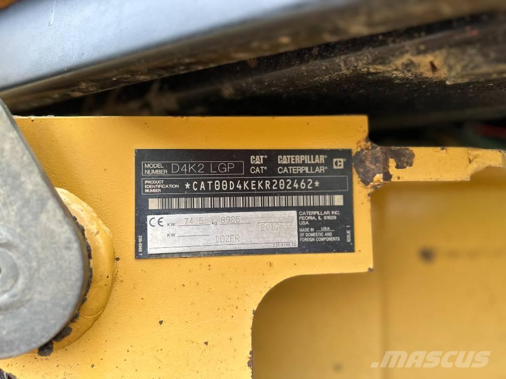 CAT D 4 K 2 LGP 크롤러 도저
