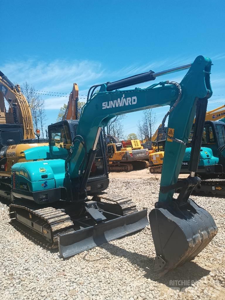 Sunward SWE 70E 소형 굴삭기 7톤 미만
