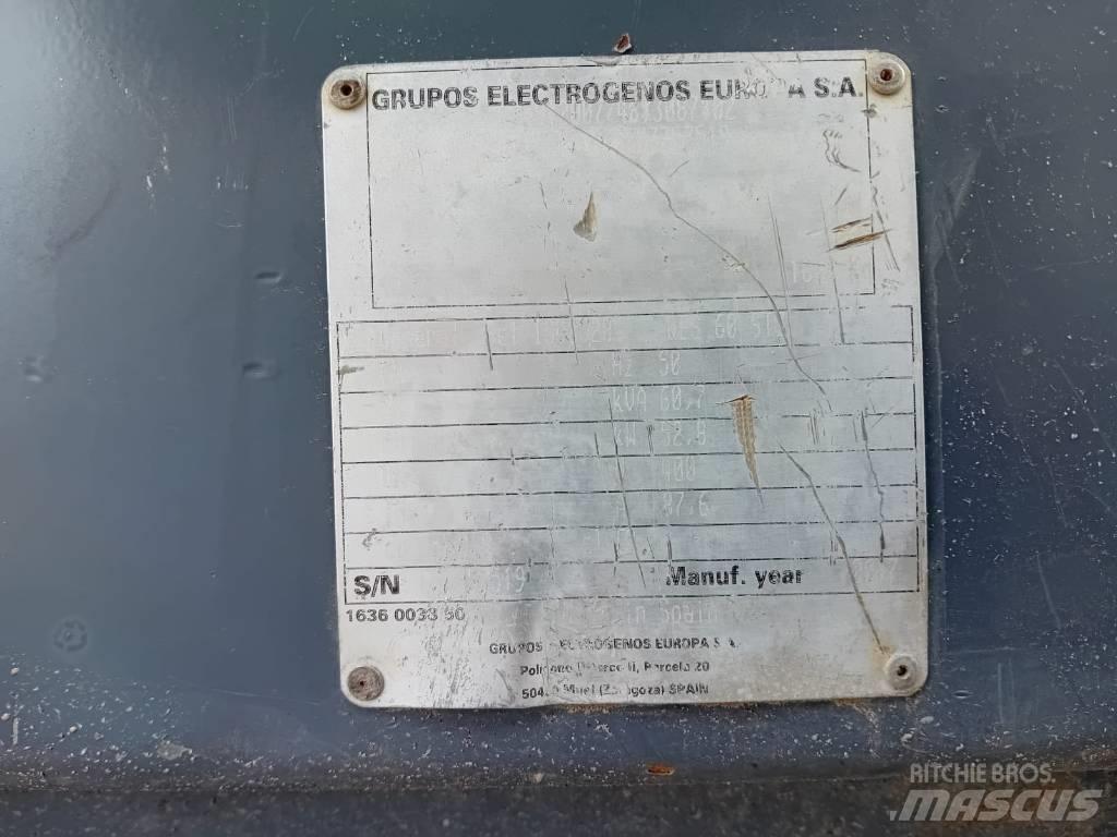 Atlas Copco QES60 디젤 발전기