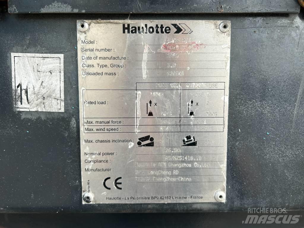 Haulotte HA16RTJ PRO 관절형 전동이동 리프트