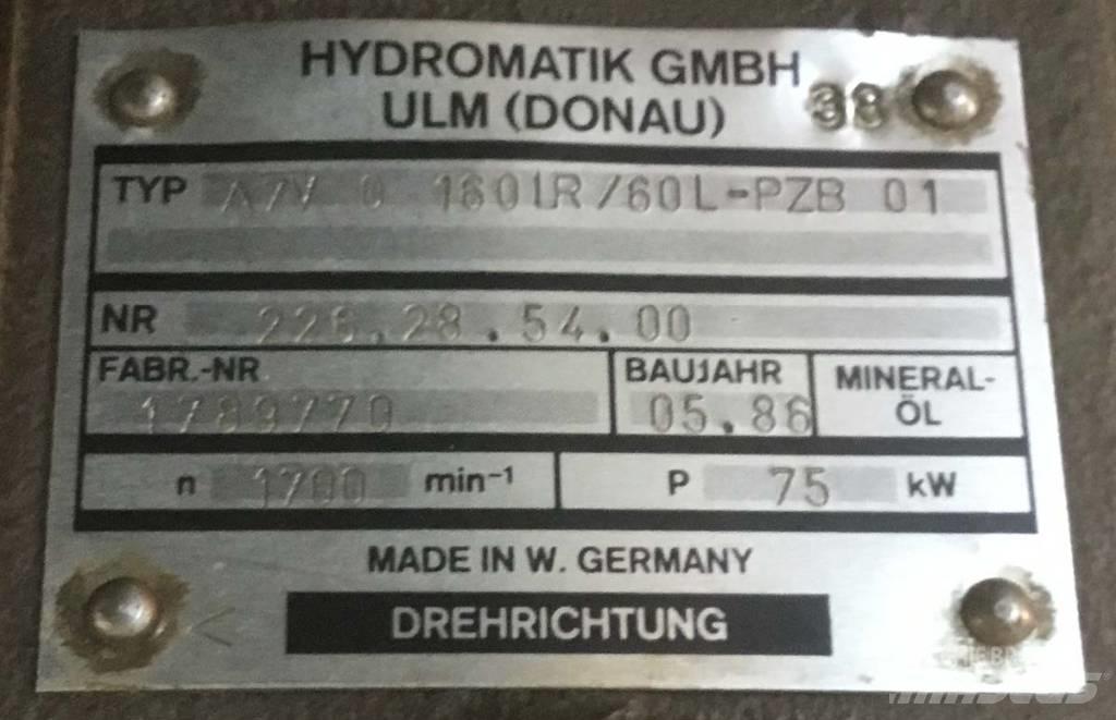 Hydromatik A7V0160LR 유압식 기계