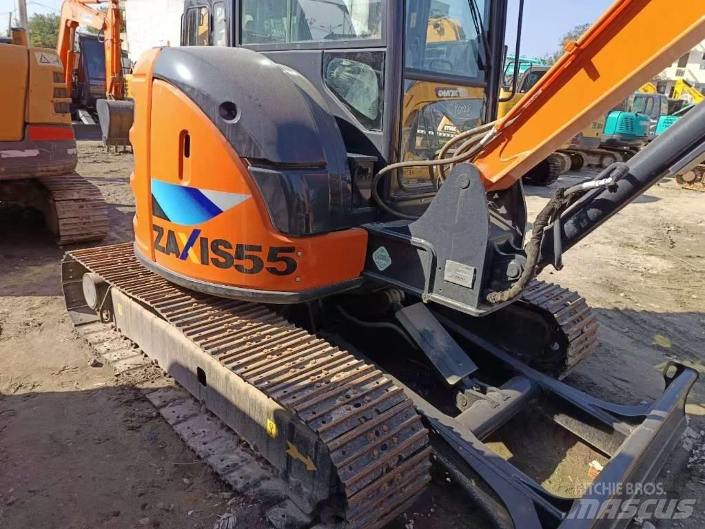 Hitachi ZX 55 소형 굴삭기 7톤 미만