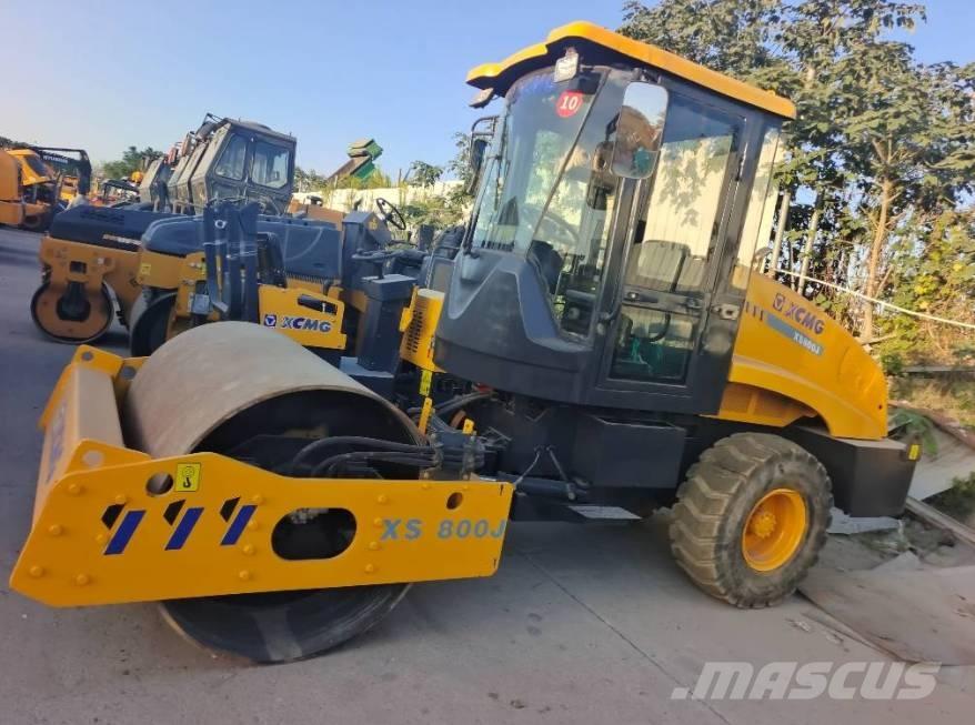 XCMG XS 800 J 싱글 드럼 롤러