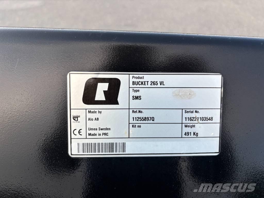 Quicke VL 265 SMS 프론트 로더 부속품