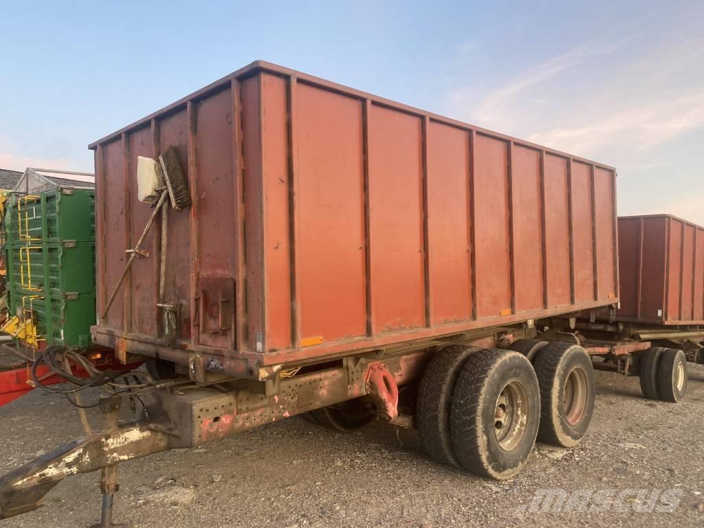 Scania vogntræk 티퍼 트레일러