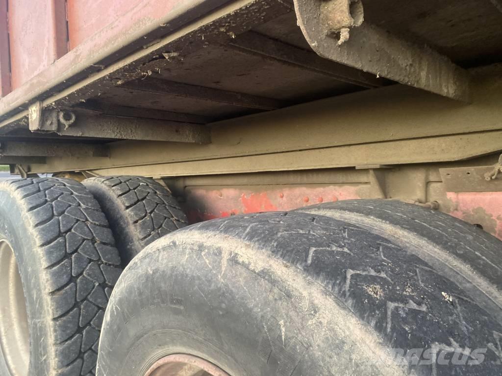 Scania vogntræk 티퍼 트레일러