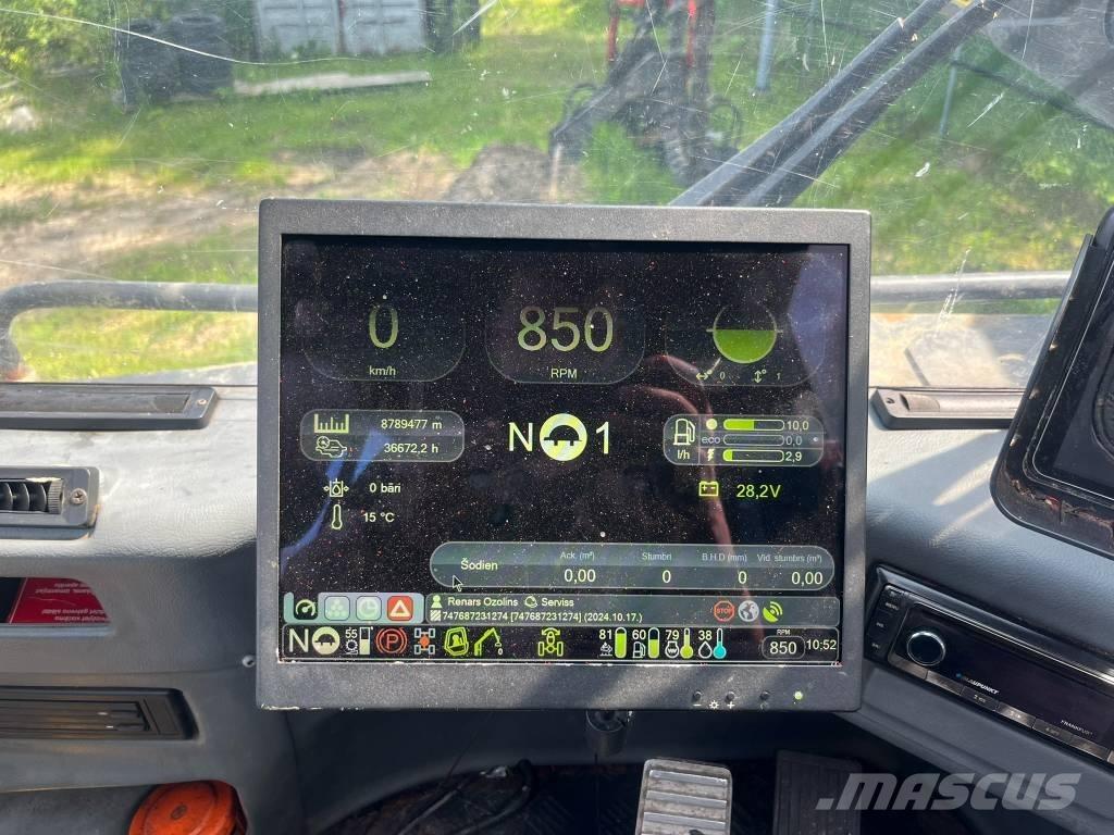 Komatsu 931.1 원목 하베스터