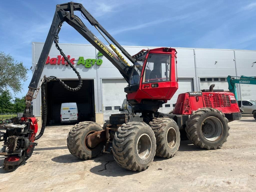 Komatsu 931.1 원목 하베스터