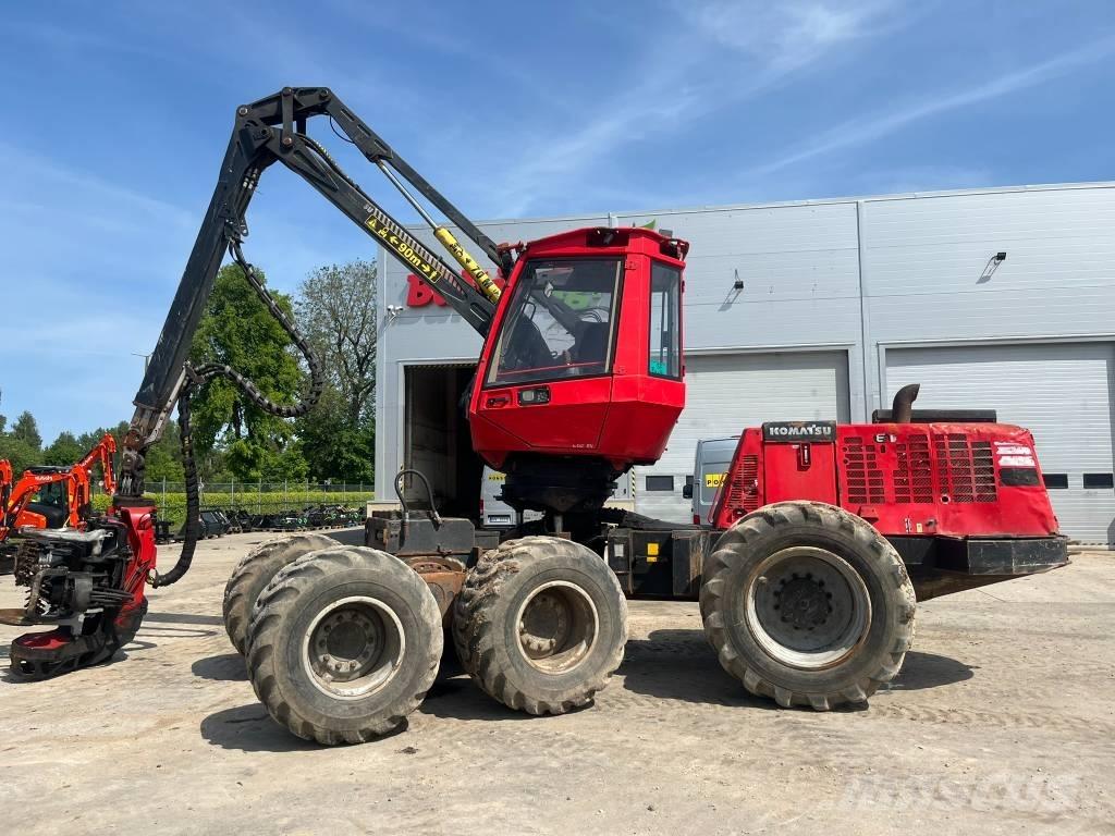 Komatsu 931.1 원목 하베스터