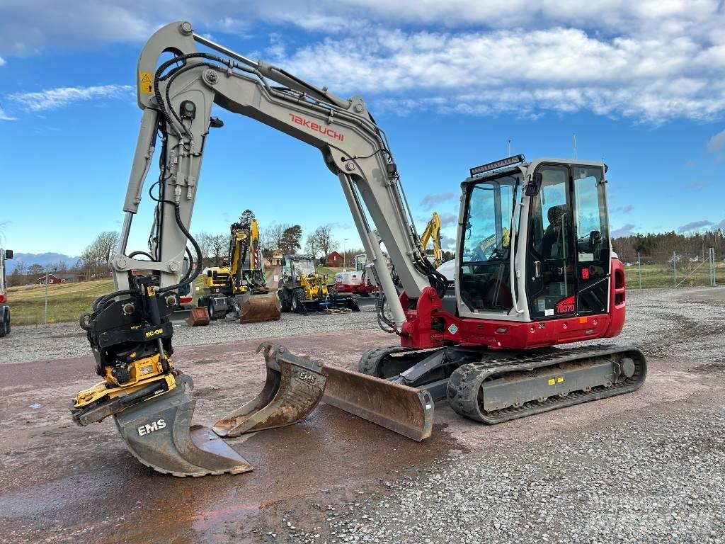 Takeuchi TB370 소형 굴삭기 7톤 미만