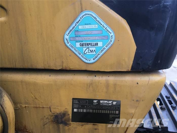 CAT 320 D 대형 굴삭기 29톤 이상