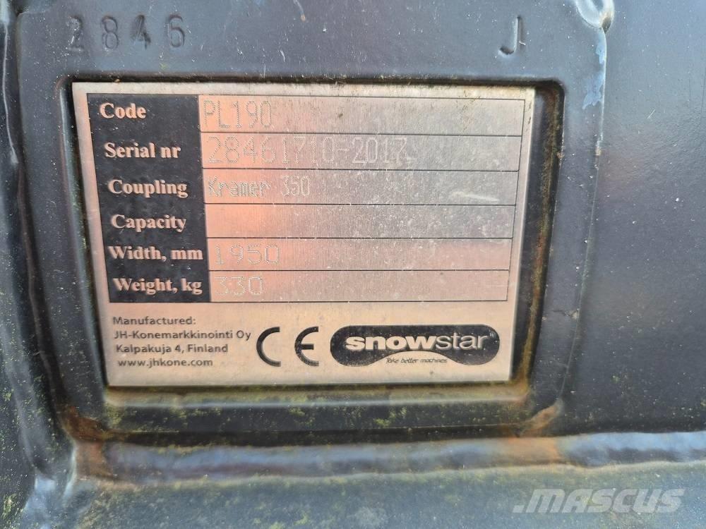 Snowstar PL190 쟁기
