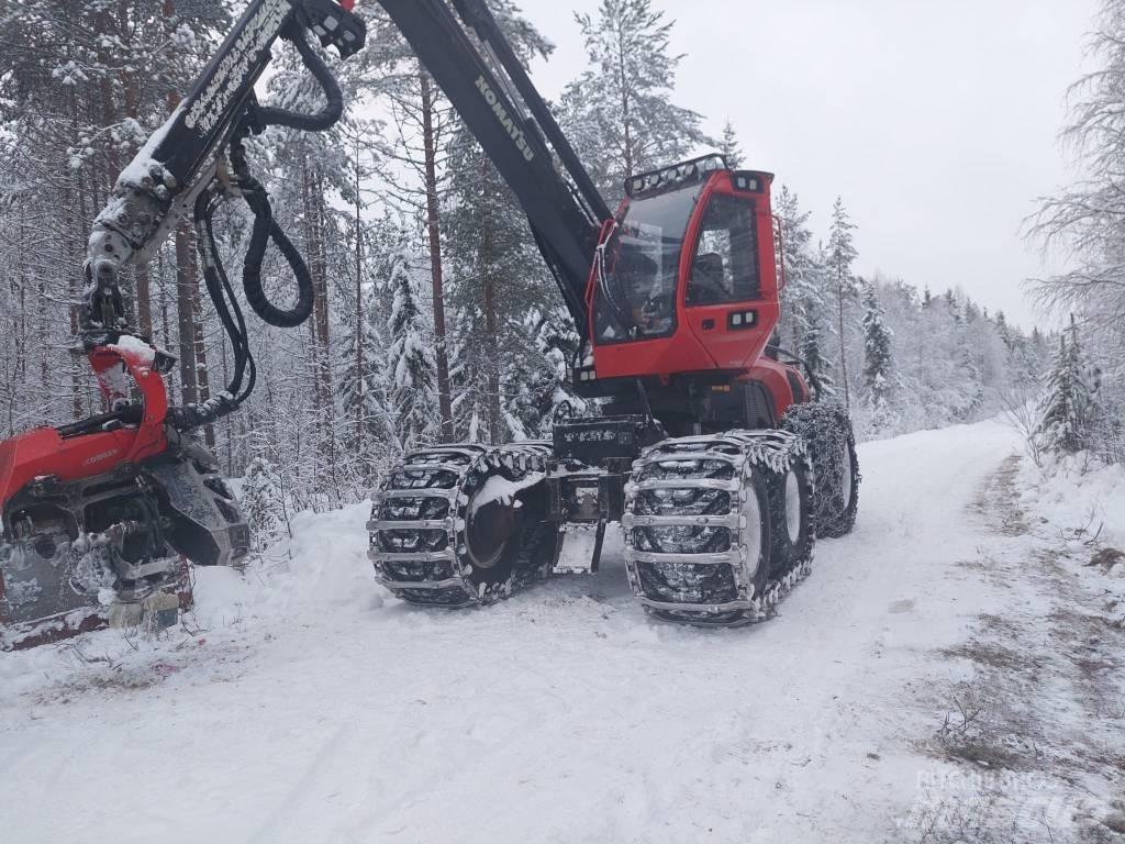 Komatsu 931 원목 하베스터