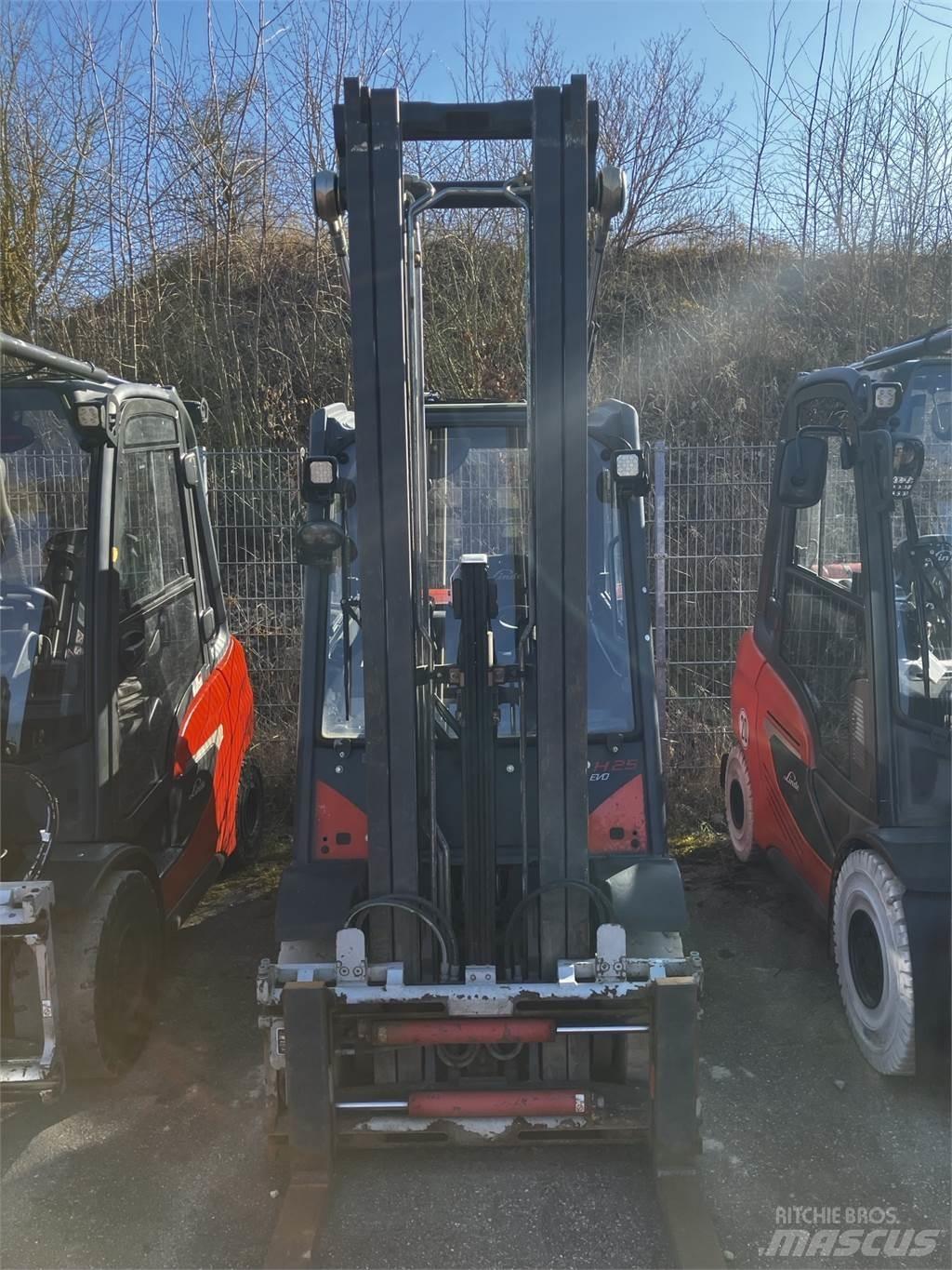 Linde H25T LPG 지게차